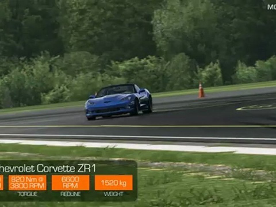Forza Motorsport 4 - Chevrolet Corvette ZR1 vs Viper GTS - 1 Mile Drag Race