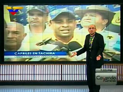 (VÍDEO) Cayendo y Corriendo (2/2): Radonski en Táchira / Tristeza de Datanálisis 18.07.2012