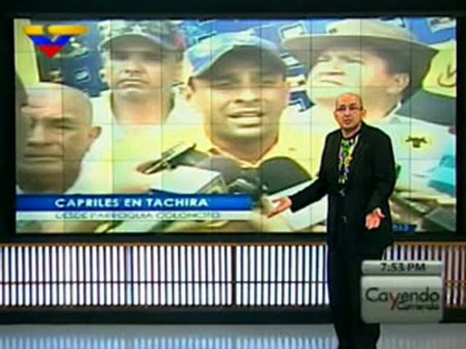(VÍDEO) Cayendo y Corriendo (2/2): Radonski en Táchira / Tristeza de Datanálisis 18.07.2012