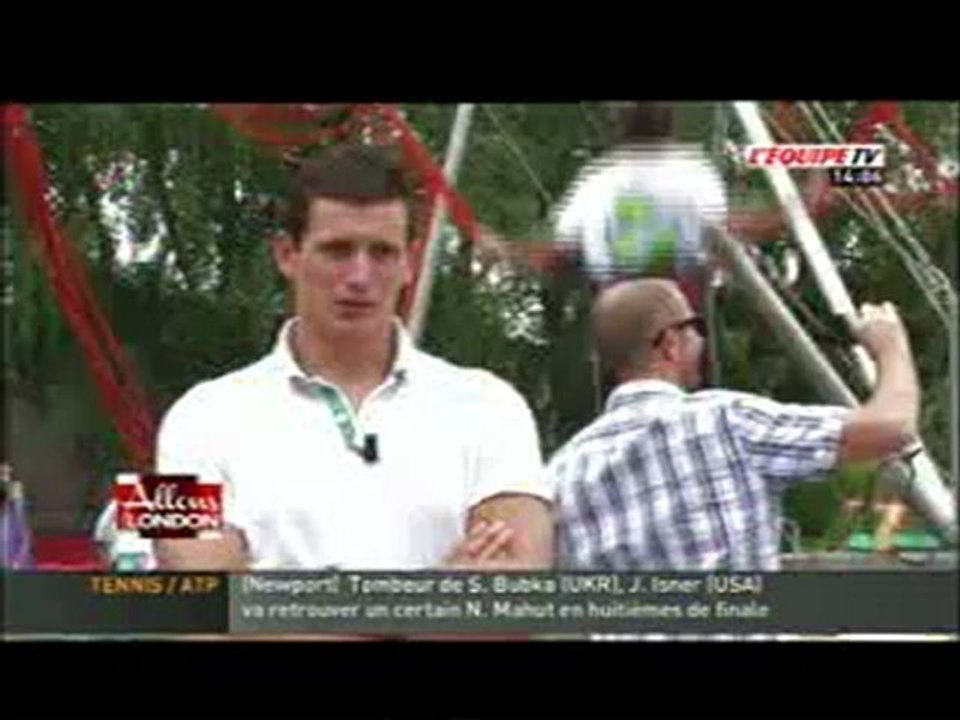 YONNE TOUR SPORT - Equipe TV Allo London Mag 14h30 11.07.12 YTS 2012 Itw Cyrille CARRE