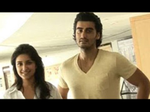Parineeti Chopra, Arjun Kapoor @ Whistling Woods Filmcity