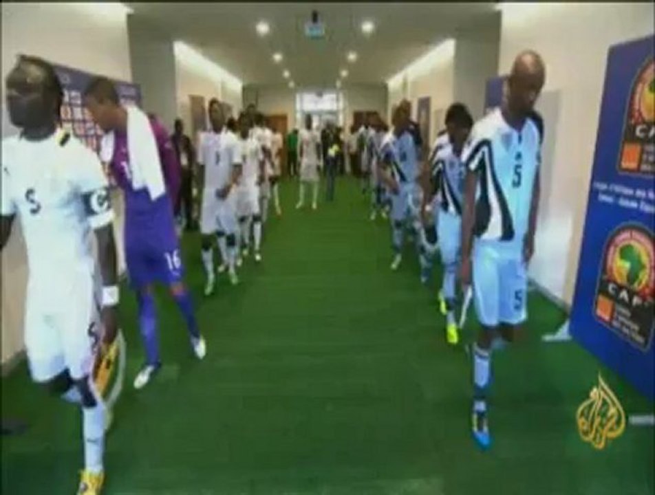 فوز منتخبُ غانا على نظيره البوتسواني بهدف نظيف