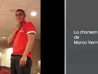 Bizutage au PSG : La chanson de Marco Verratti