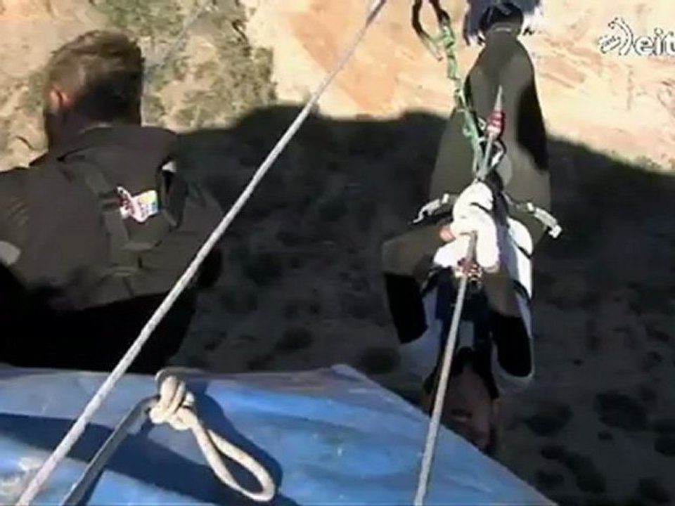 Alicia, David y Lourdes en el tercer duelo de El Conquistador del Fin del Mundo 2012