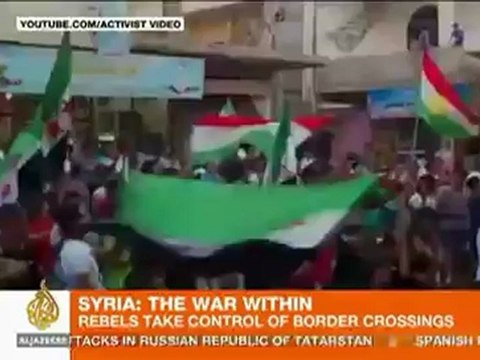 Syrian rebels take control of border crossings