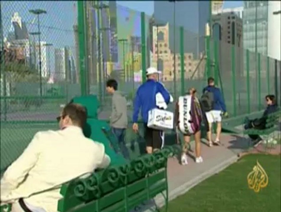 إنطلاق منافسات بطولة قطر المفتوحة للتنس