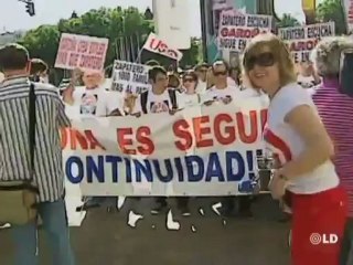 Los trabajadores de Garoña acusan a Zapatero de hipócrita