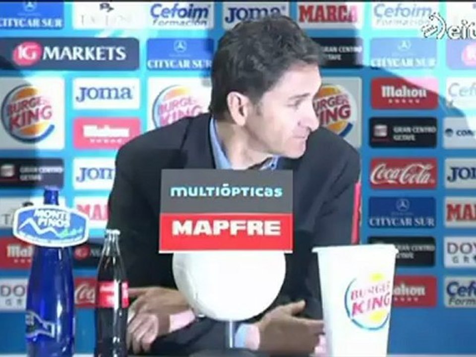 Deportes: Montanier sobre el Getafe-Real 'nos ha faltado precisión'