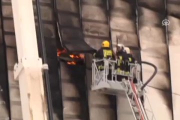 Azerbaycan'daki büyük yangın