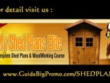 My Shed Plans - Woodworking Blueprint Patterns. DIY Storage Shed, Garden Designs 2