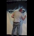 Artist Jeremy Penn Paints Anna Karina