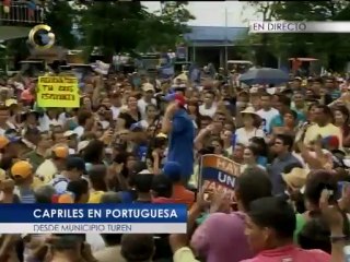 Capriles: "Cuando un pueblo quiere no hay nada que lo detenga"
