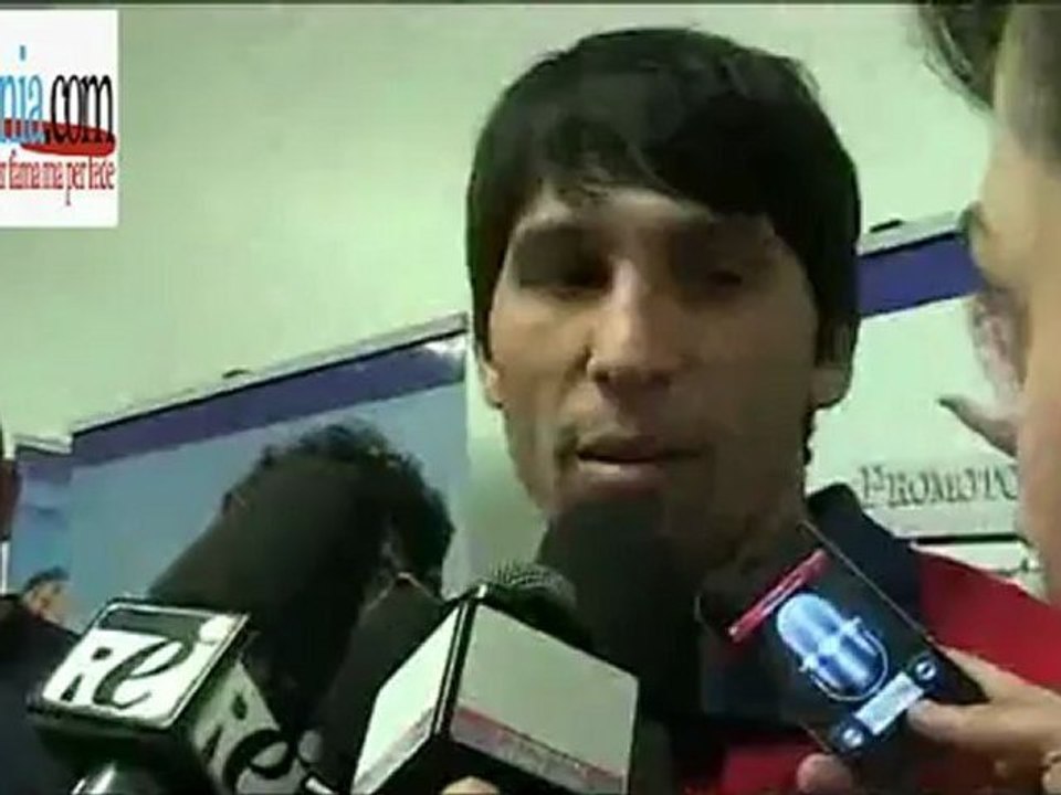 Intervista Lucas Castro post Presentazione ***20 luglio 2012***