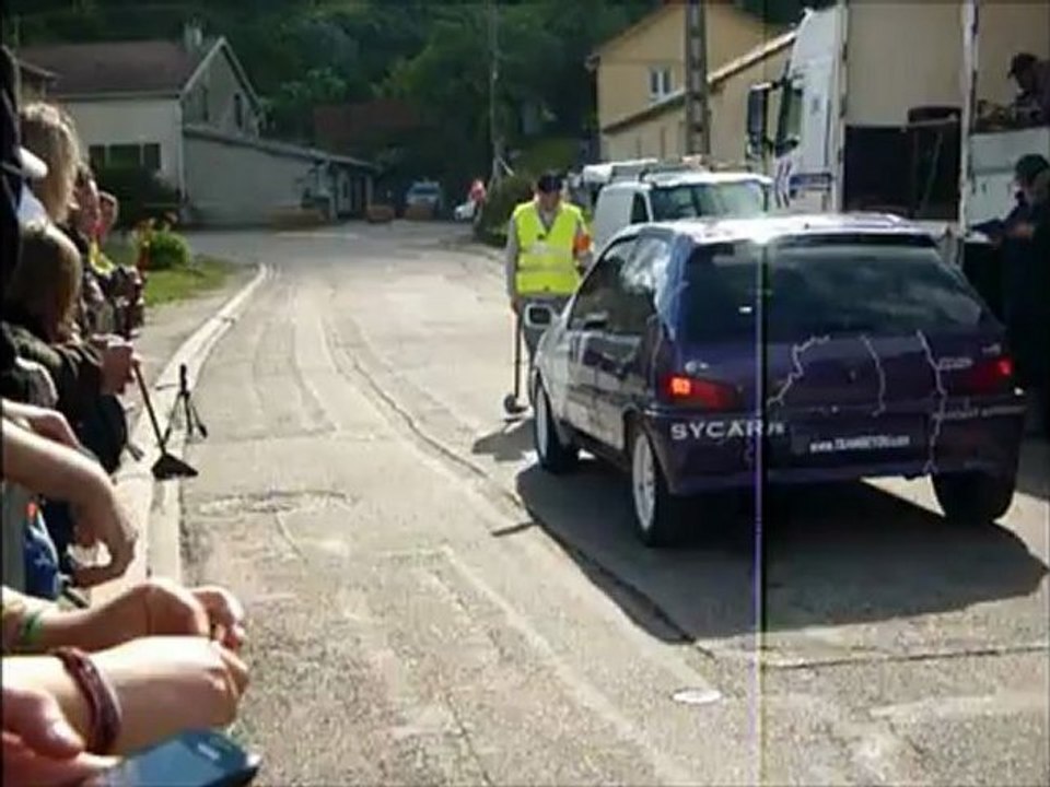 n°1 départs Evaux et Ménil course de cote 2012