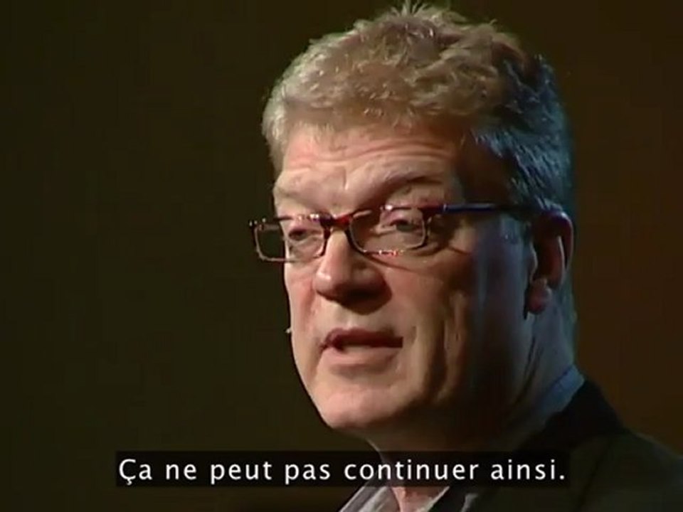 Sir Ken Robinson nous explique en quoi l'école tue la créativité
