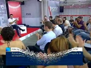 Rubalcaba: "Rajoy no sacará a España de la crisis con los españoles en contra"