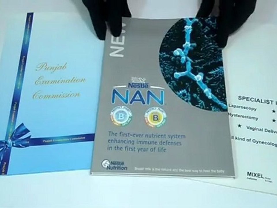 Printable Presentation Folder, Print presentation Folder