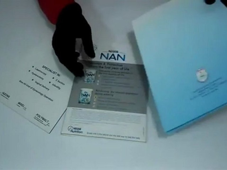 Printed Presentation Folder