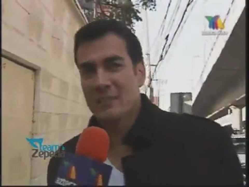 David Zepeda @davidzepeda1 no está molesto con Rodner ni Tv Azteca