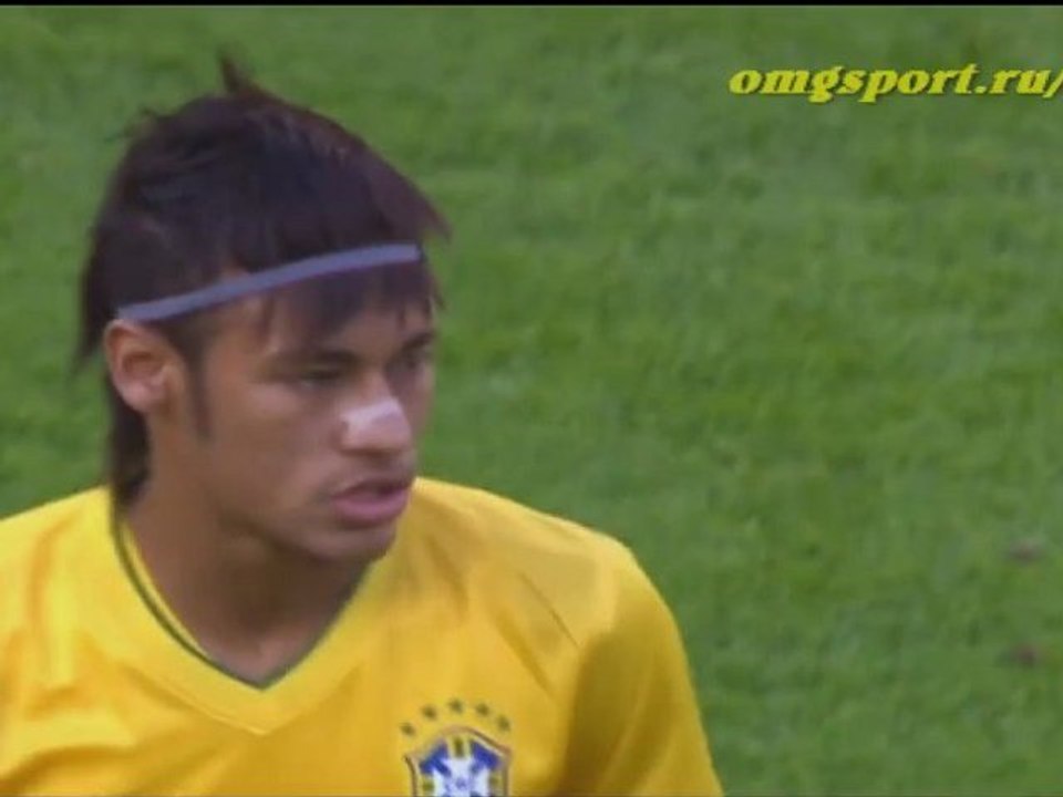 GREAT BRITAIN 0-2 BRAZIL highlights HD 20.07.2012