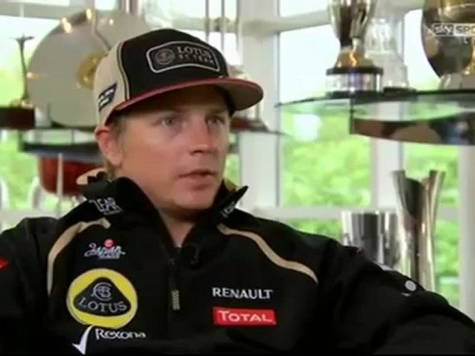 Germany 2012 Kimi Raikkonen Interview at F1 Show