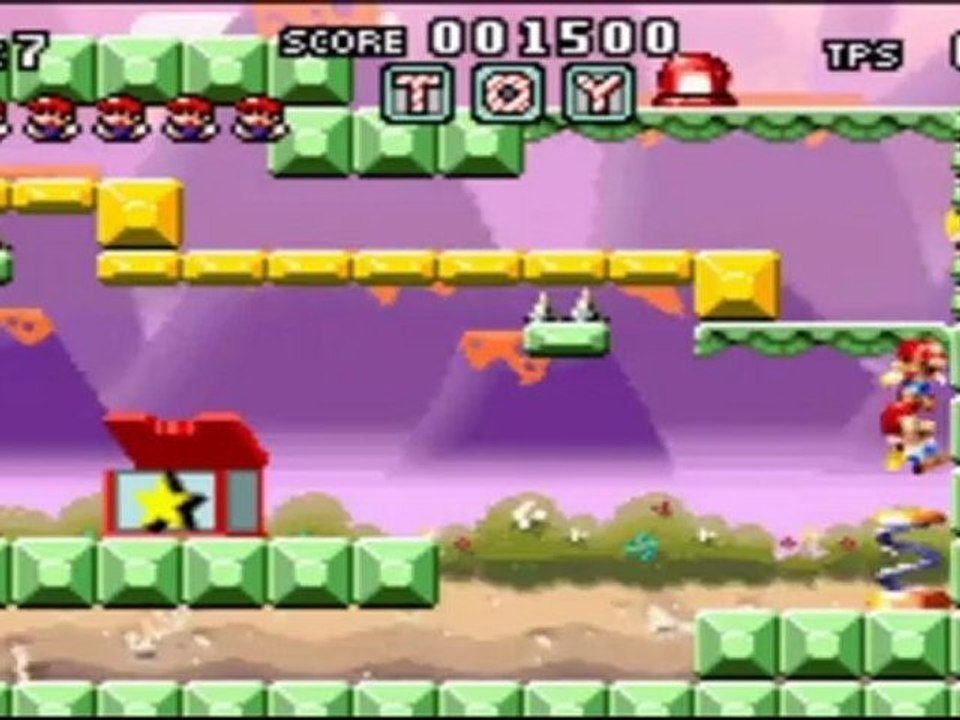 Mario vs. Donkey Kong - Monde 3 : Fire Mountain - Niveau Mini-Mario