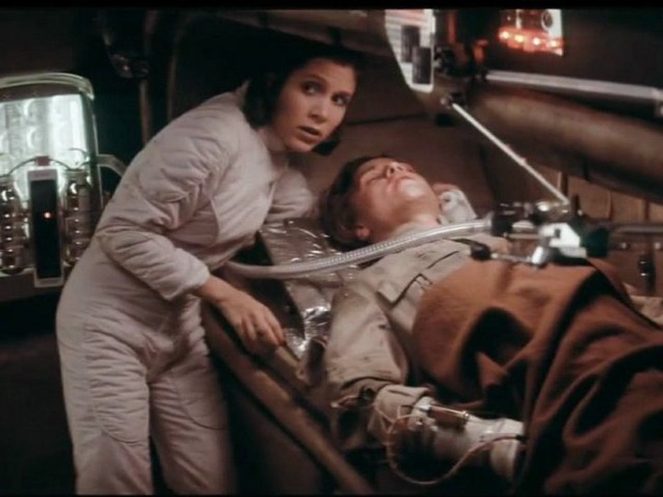 Star Wars Episode V (Deleted Scenes) - Leia tends to Luke