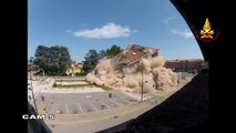 Sant'Agostino (FE) - Terremoto - Demolizione municipio 2 (19.07.12)