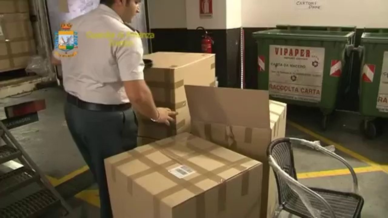 Trieste - Sequestrata 1 tnl di sigarette di contrabbando, un arresto (14.07.12)