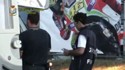 Firenze - Autodromo Mugello, i controlli della Guardia di Finanza (13.07.12)