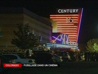 20 h de France 2 du 20 Juillet 2012 - Fusillade The Dark Knight Rises