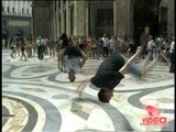 Napoli - Un Flash Mob contro gli 'STRUNZ' (10.07.12)