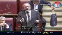 Adornato - Commemorazione del gruppo Udc alla Camera di Paolo Borsellino (19.07.12)