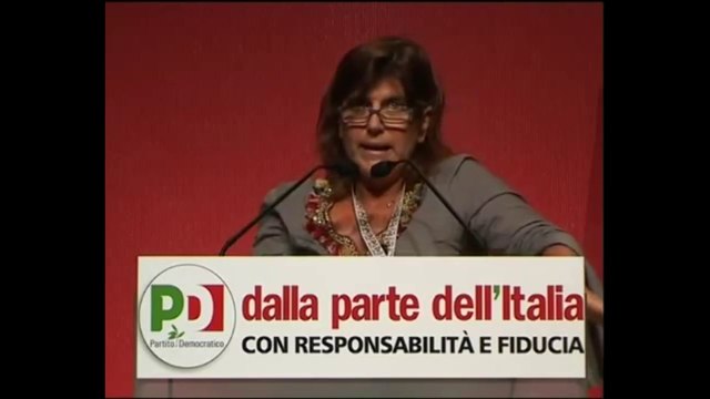 Roma - Dalla Parte dell'Italia - Intervento di Bruna Dini (14.07.12)