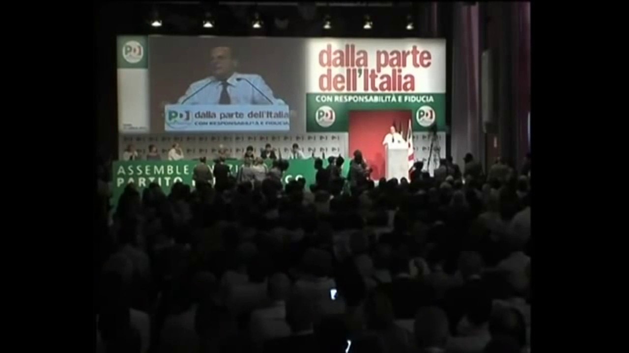 Roma - Bersani, dobbiamo risvegliare non un sogno, ma una ragionevole fiducia (14.07.12)