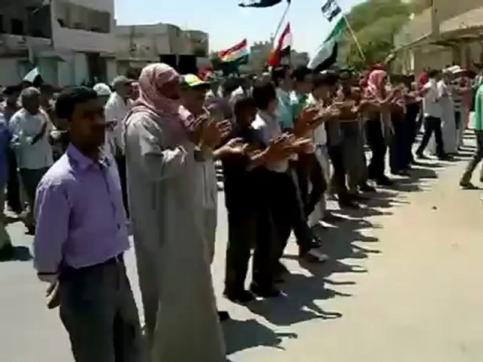 Syria  فري برس  الحسكه سرى كانيهرأس العينالحسكة جمعة رمضان النصر 20 7 2012 ج2 ALhasaka