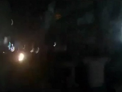 Syria فري برس حلب حي الشعار مسائية بعد صلاة التراويح 20 7 2012 Aleppo