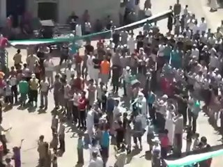 Syria فري برس حماه المحتلة رمضان النصر سيكتب في الشام  20 7 2012 Hama