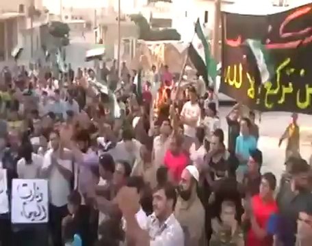 فري برس ادلب كفرومة وثاااااااااارت الفيحاء مظاهرة الاحرار في جمعة رمضان النصر 20 7 2012 Idlib
