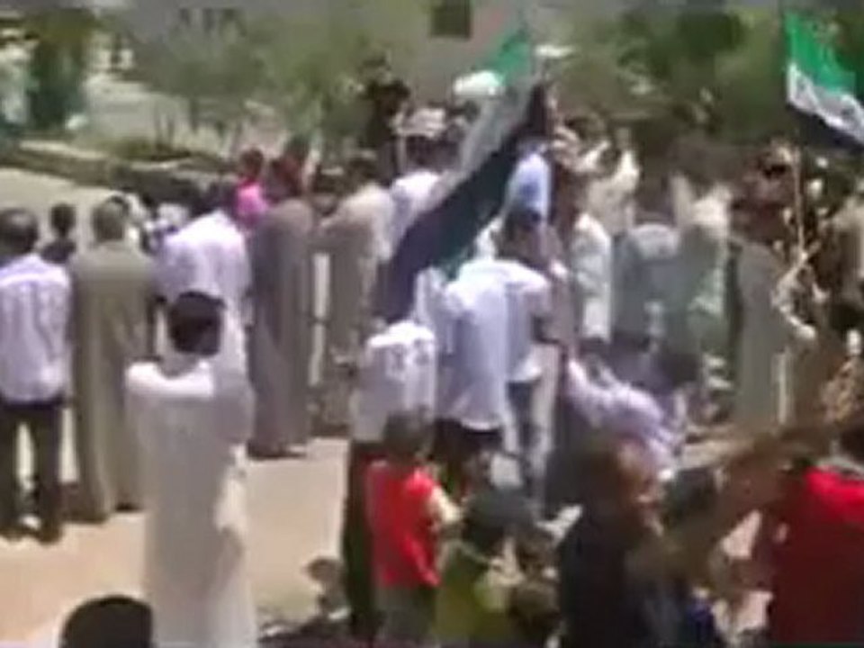 فري برس 1 رمضان  ريف حماه  معردس جمعة رمضان النصر سيكتب في دمشق 20 7 2012 Damascus