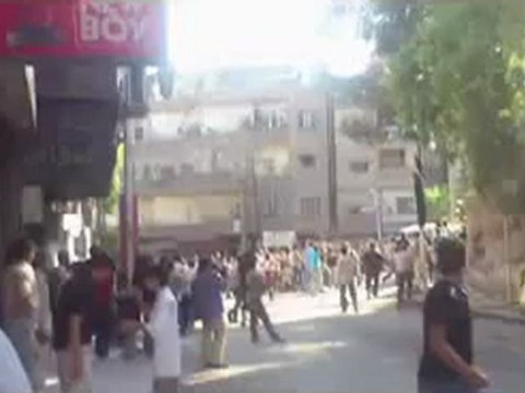 Syria فري برس ريف دمشق تحرير مبنى الأمن السياسي في التل من قبل لجيش لحر 19 7 2012 Damascus