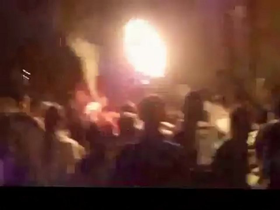 Syria فري برس حلب طريق الباب  حر حر حرية   18 7 2012 ج3 Aleppo
