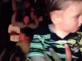 Syria فري برس حلب السفيرة مسائيات ابتهاجا بمقتل رموز النظام المجرم 18 7 2012 Aleppo