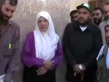 Syria فري برس حلب  خنساء اعزاز ام لثلاثة شهداء في مدينة اعزاز  19 7 2012 Aleppo