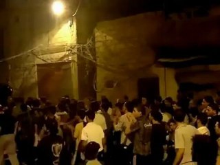 Syria فري برس دمشق  القدم جورة الشريباتي نصرة للميدان   17 7 2012 Damascus