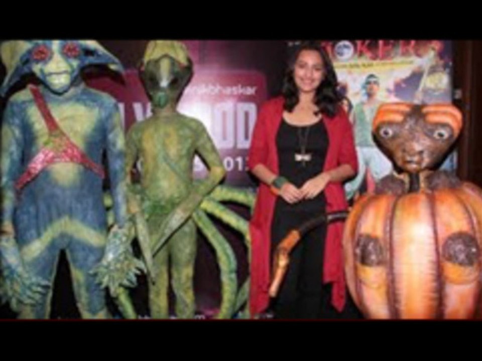 Sonakshi Sinha Promotes Film 'Joker' With Aliens