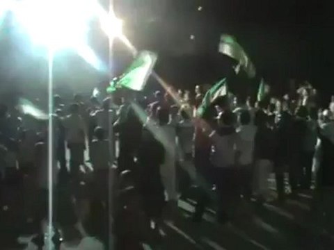 Syria فري برس حماه المحتلة مظاهرة حي الجراجمه في حماه 17 7 2012 Hama