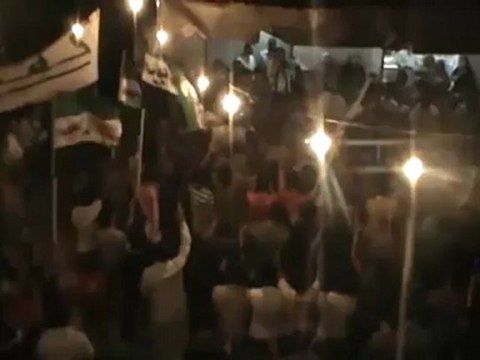 Syria فري برس ادلب كفرعويد يوم الثلاثاء مسائية نصرة لدمشق 17 7 2012 Idlib