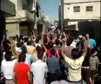 Syria فري برس  دمشق خروج مظاهرة غاضبة في حي العسالي بدمشق نصرة للميدان  16 7 2012 Damascus