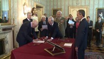 Napolitano - Cerimonia di Giuramento del Ministro Vittorio Grilli (11.07.12)